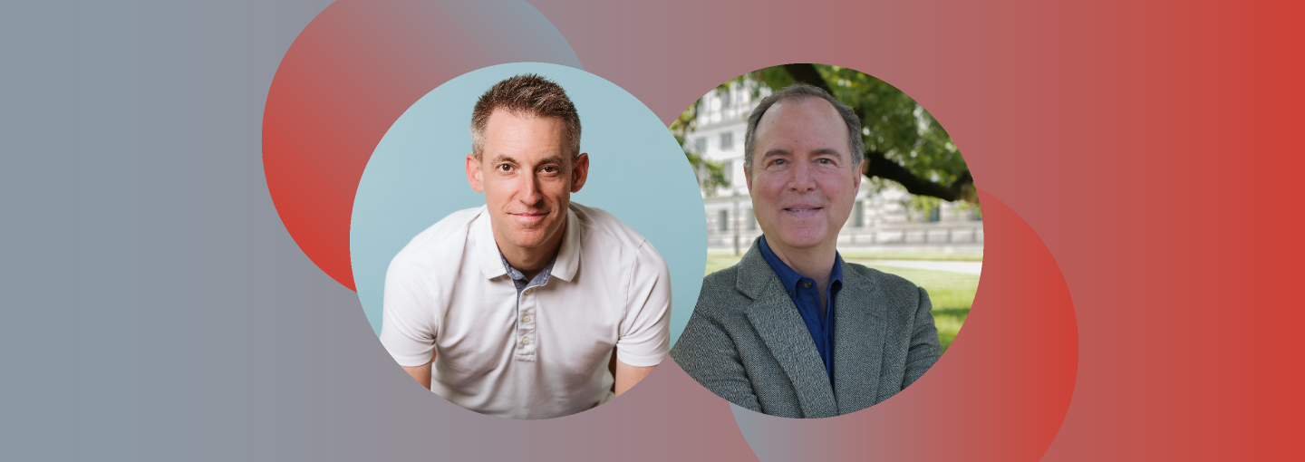 Jason Kander with Congressman Adam Schiff: Politics, Progress and PTSD Image - Jason Kander and Adam Schiff